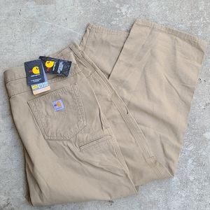 Carharett FR Pants NEW 42×30 Tan